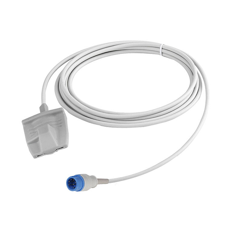 Mindray Silicone Reutilizable Spo2 Sensor 7 pines para el conector de clip del dedo adulto