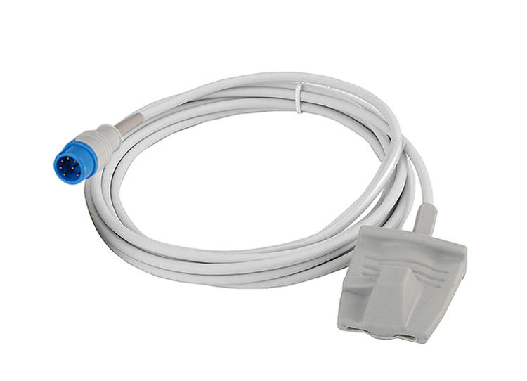 Mindray Silicone Reutilizable Spo2 Sensor 7 pines para el conector de clip del dedo adulto