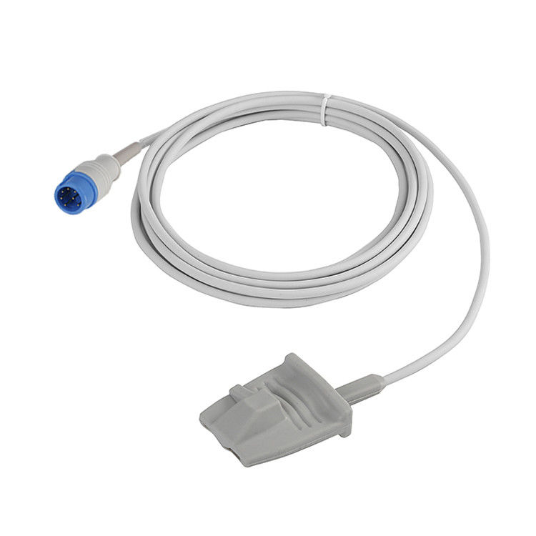 Mindray Silicone Reutilizable Spo2 Sensor 7 pines para el conector de clip del dedo adulto