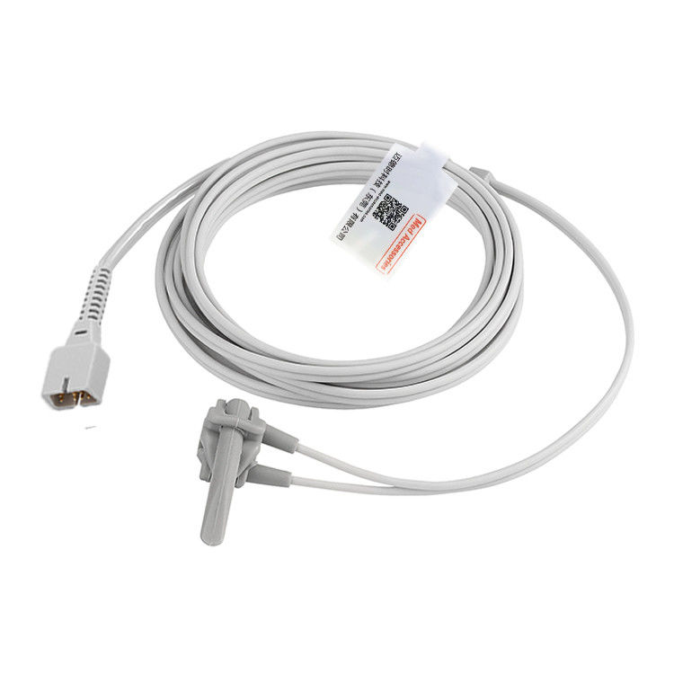 SFDA Sensor Spo2 suave reutilizable 9 pin para el monitor de oxígeno médico