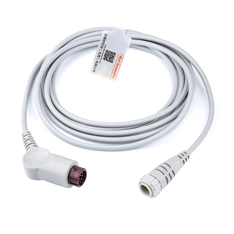 Multiscene IBP Adaptador de cable suave de 12 pines con HP para el transductor MX Conector IBP