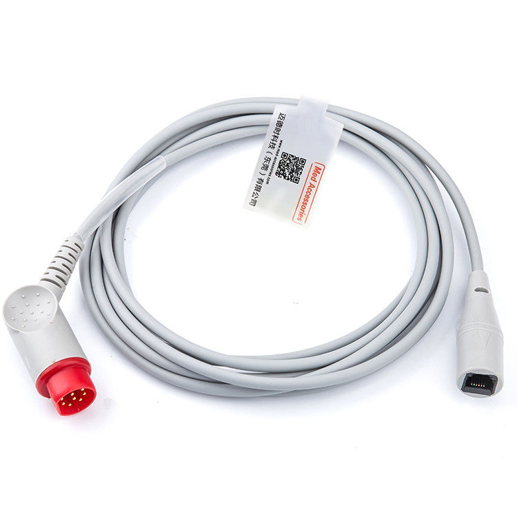 Cable práctico IBP Compatible Mindray a MX 12 pines de función múltiple Color gris