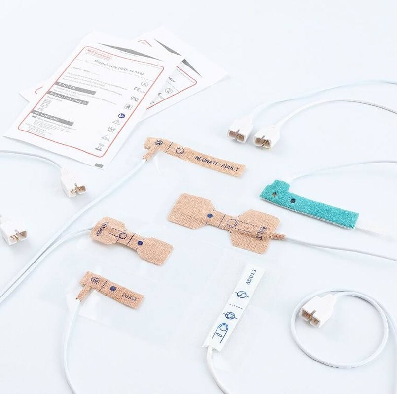 Sensor Spo2 desechable no tejido Neonato 1859 M 0,9m Para adulto