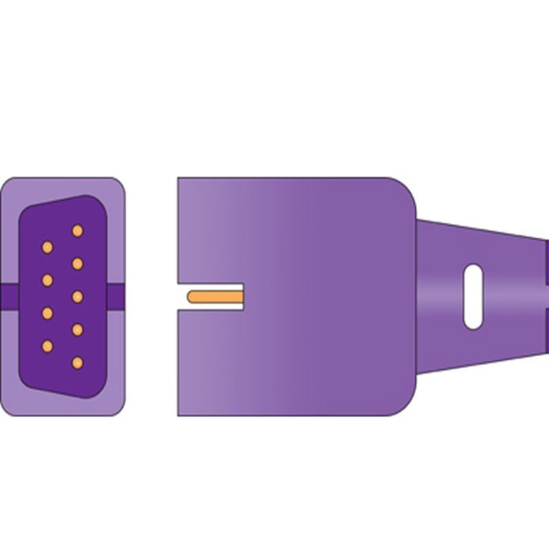 Sensor de oxímetro desechable no tóxico, sensor portátil Nellcor pediátrico Spo2