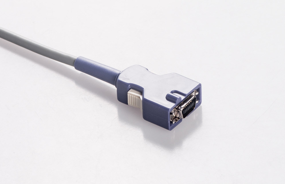 DOC-10 Práctico cable Nellcor Spo2, 14 pines de oxímetro de pulso