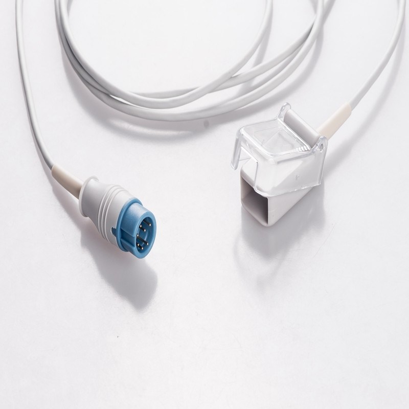15-031-0007 Extensión del cable del sensor Spo2 Color gris Material TPU