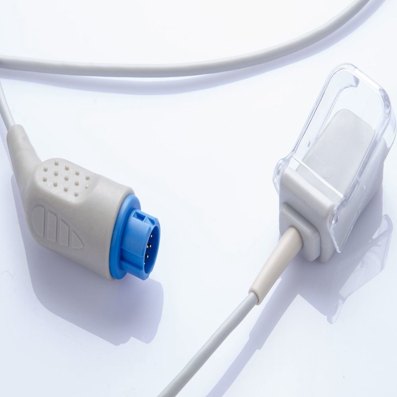 Cable de sensor Spo2 multifuncional longitud 3m Color gris HP M1900AB M20EC08