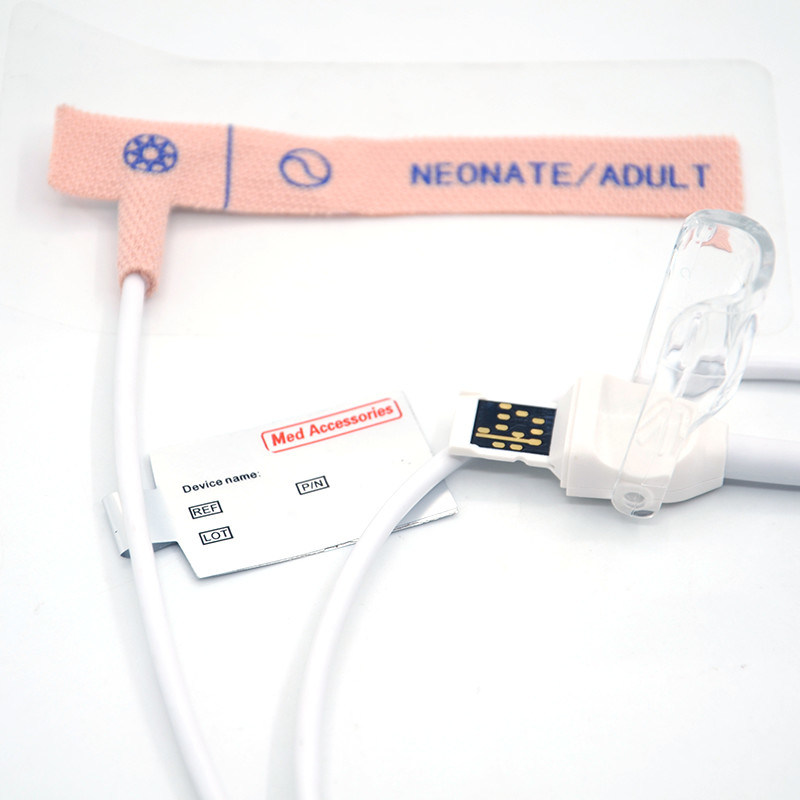 Sensor de Spo2 para adultos con infrarrojos lejanos Masimo cinta adhesiva de monitoreo de recién nacidos desechable Sensor de SpO2
