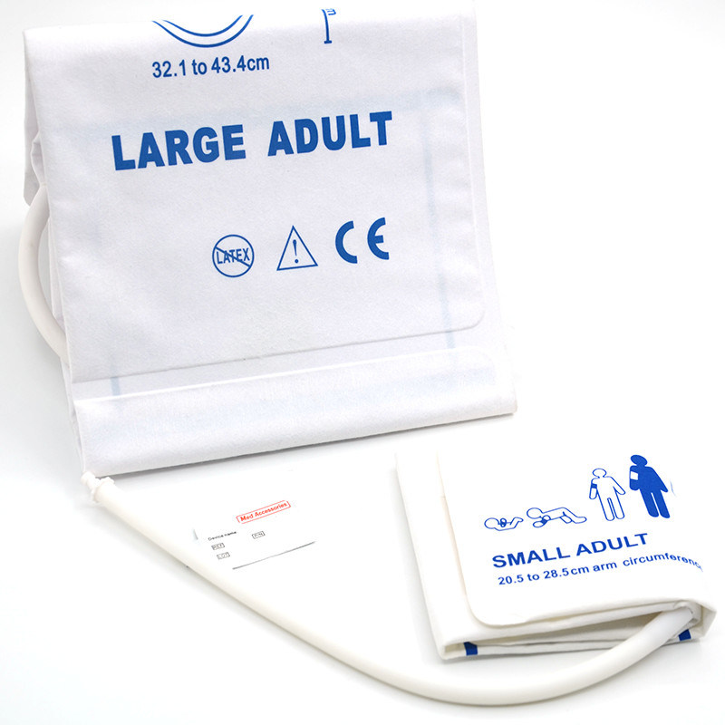 Accesorios médicos ISO13485 NIBP manguito material TPU desechable reutilizable para bebés adultos