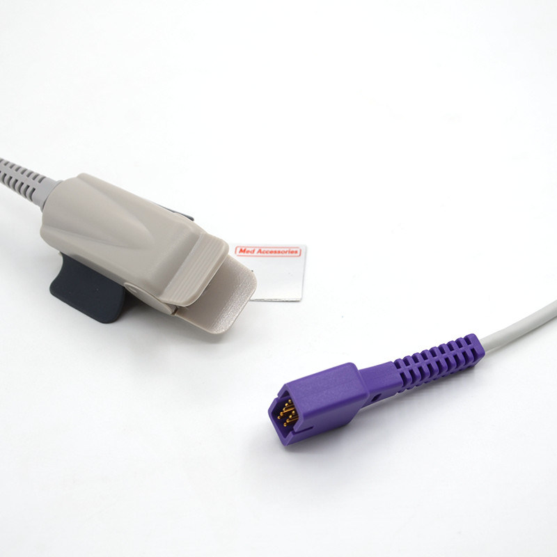 Clip de dedo de alta calidad Pulso portátil oxímetro Spo2 Sensor adulto 9 pin Multi función