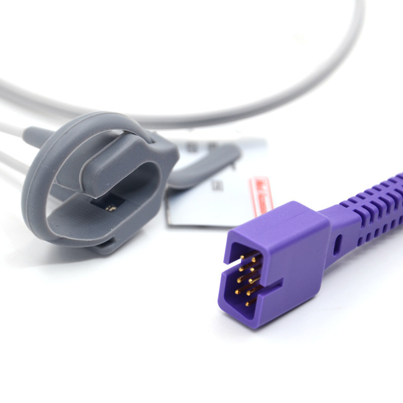 Pacientes recién nacidos Compatible con Nellcor Oxímetro reutilizable Spo2 Sensor 9 Pin Multi Función