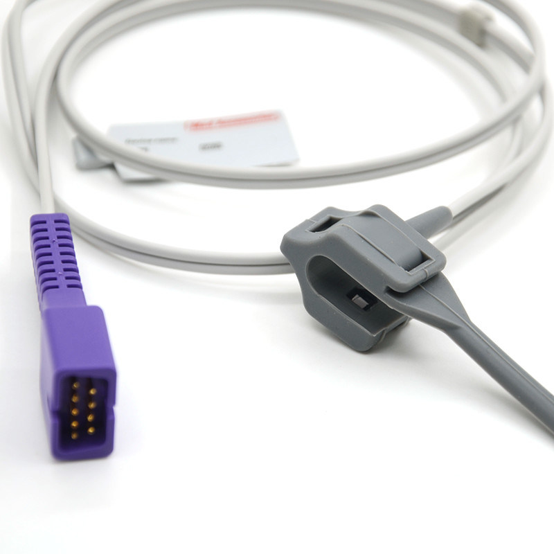 Pacientes recién nacidos Compatible con Nellcor Oxímetro reutilizable Spo2 Sensor 9 Pin Multi Función