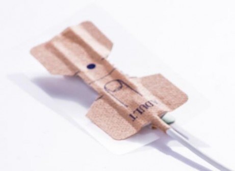 Accesorios médicos de fábrica adhesivo oxímetro de pulso desechable Dedo de la sonda longitud 90cm color blanco