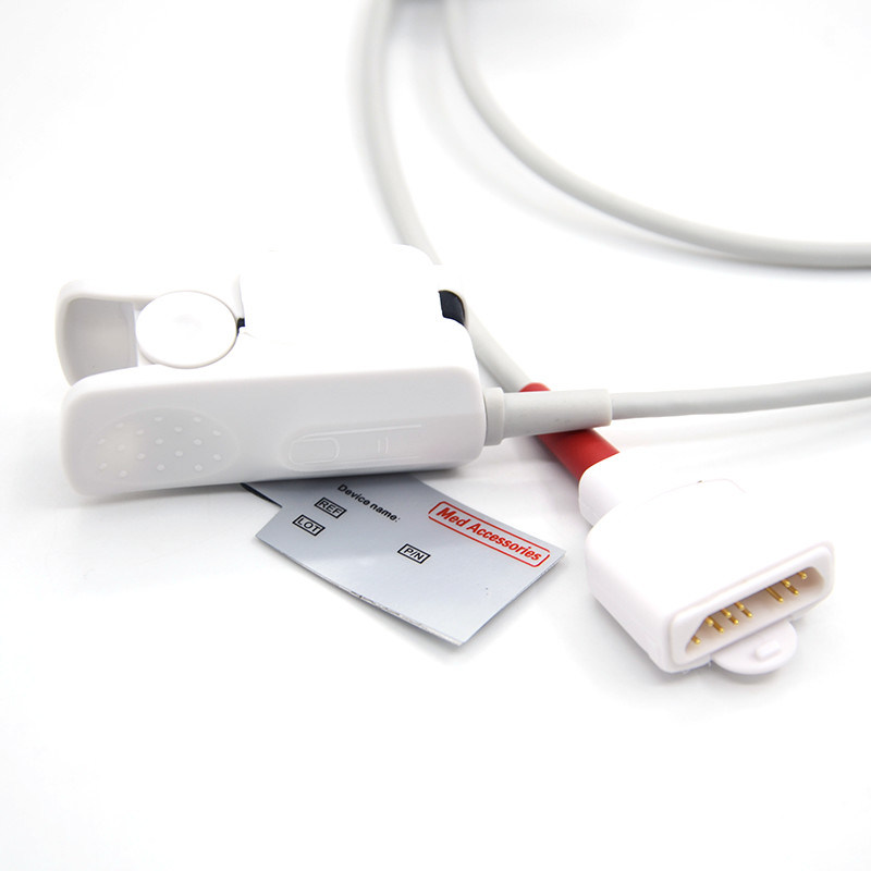 Muestra gratuita de venta caliente de clip para adultos Reutilizable Radical-7 Rad-87 Rad-57 con sensor SpO2 compatible Masim