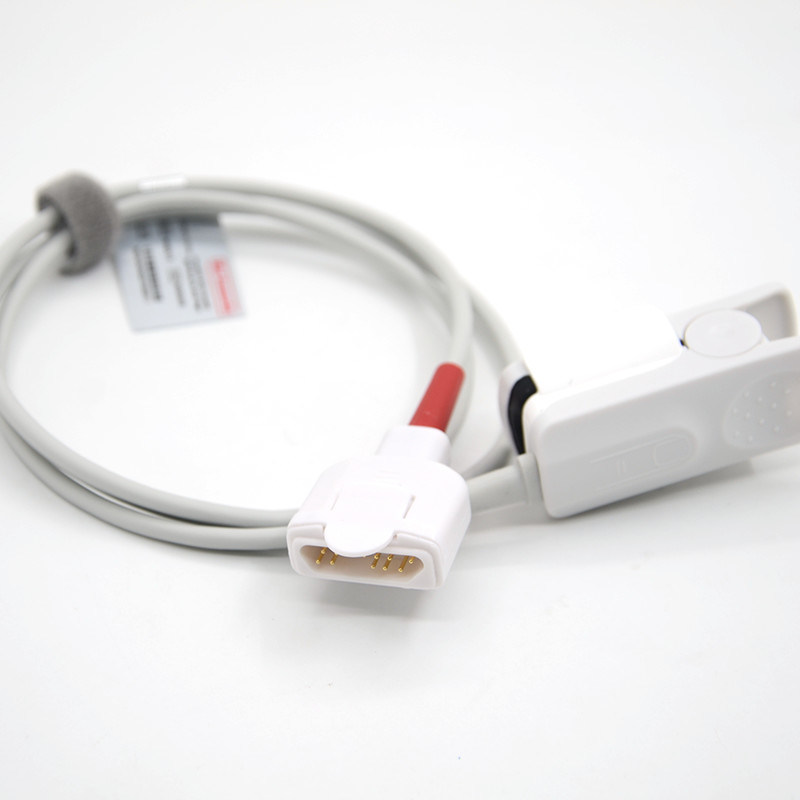 Tipo de sonda Sensor Spo2 reutilizable Alimentado por electricidad para 0-40 grados Celsius