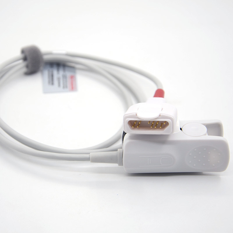 Tipo de sonda Sensor Spo2 reutilizable Alimentado por electricidad para 0-40 grados Celsius