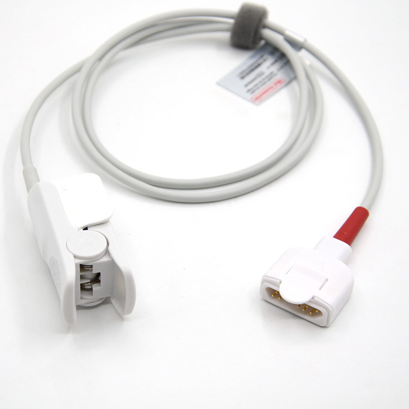 Tipo de sonda Sensor Spo2 reutilizable Alimentado por electricidad para 0-40 grados Celsius