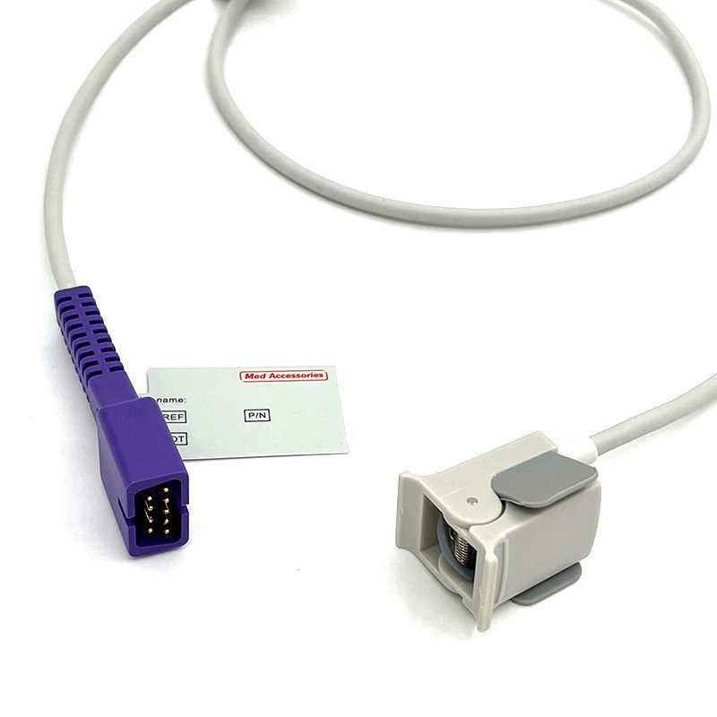 Oximómetro de pulso portátil Spo2 Sensor Pediátrico Multifuncción Nellcor Modulo 9 pin