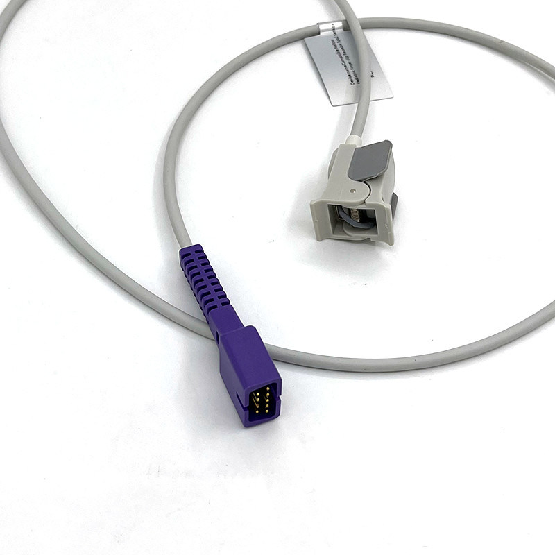 Oximómetro de pulso portátil Spo2 Sensor Pediátrico Multifuncción Nellcor Modulo 9 pin