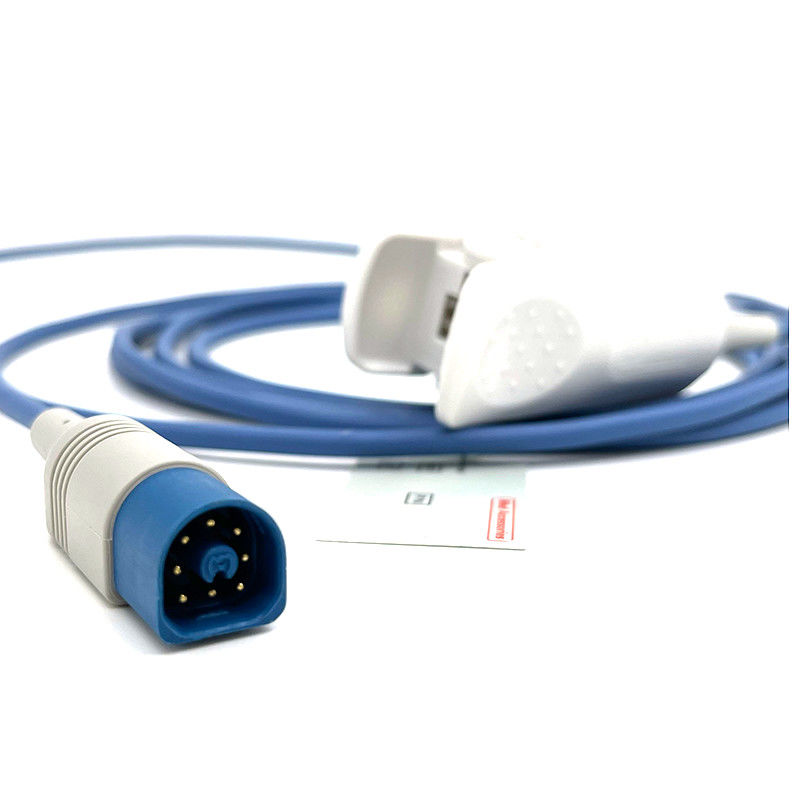 Probe de envoltura oxímetro de pulso de recién nacido reutilizable Sensor de envoltura SpOo2 8pin para HP Probe de pulso oxímetro L3m