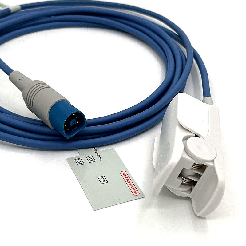 Probe de envoltura oxímetro de pulso de recién nacido reutilizable Sensor de envoltura SpOo2 8pin para HP Probe de pulso oxímetro L3m