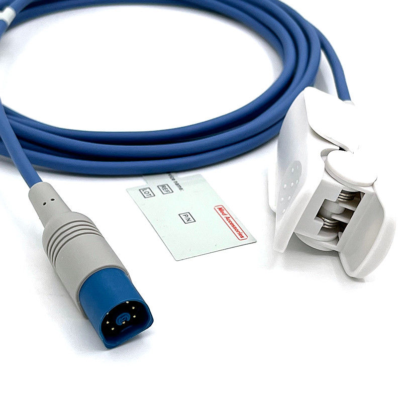 Probe de envoltura oxímetro de pulso de recién nacido reutilizable Sensor de envoltura SpOo2 8pin para HP Probe de pulso oxímetro L3m