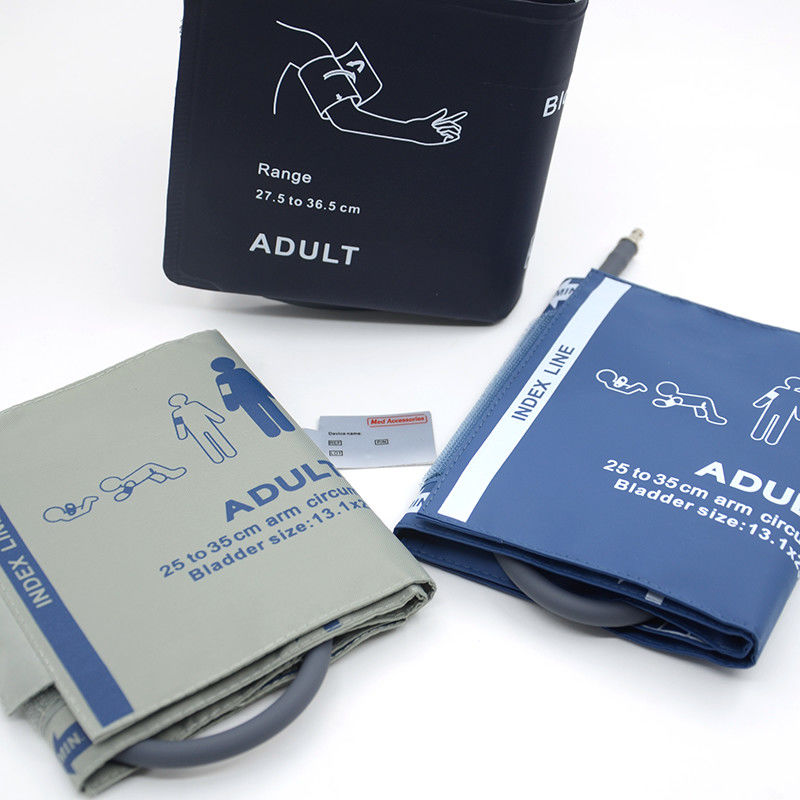 Conector personalizable Reutilizable manguito de presión arterial no invasivo con tubo para adultos a recién nacidos
