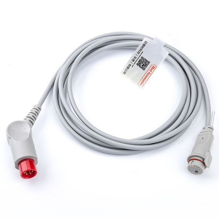 Cable de color gris médico práctico IBP Compatible Mindray a MX Multifunción