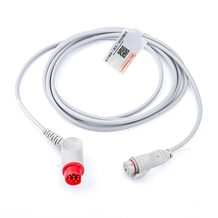Cable de color gris médico práctico IBP Compatible Mindray a MX Multifunción