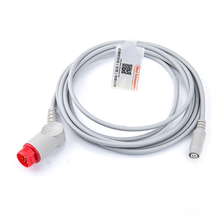 Cable de color gris médico práctico IBP Compatible Mindray a MX Multifunción