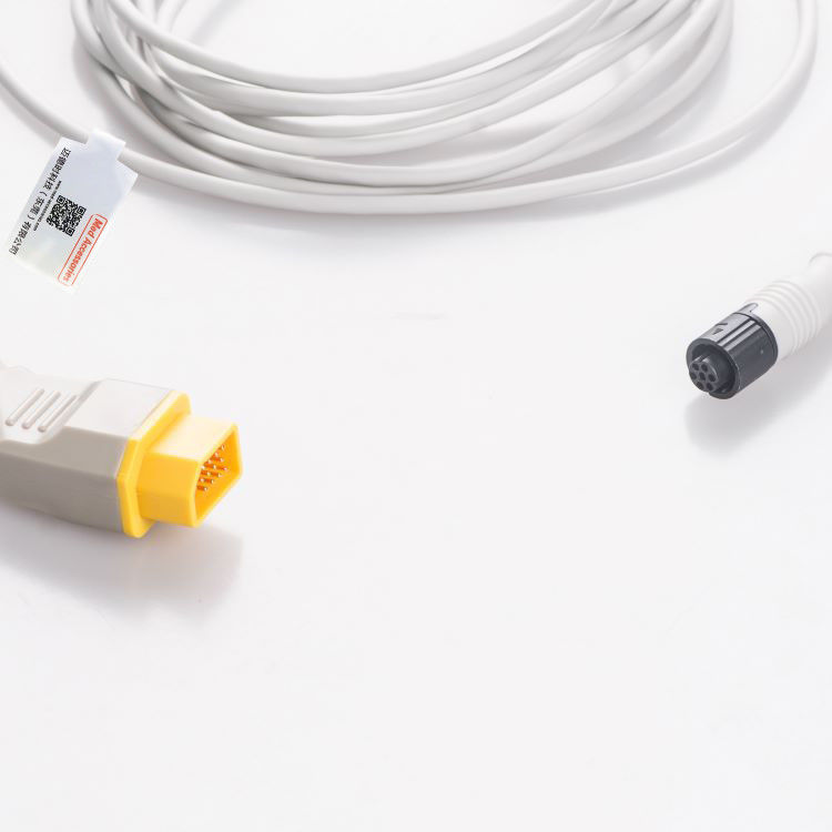 Nihon Kohden A BB Transductor IBP Adaptador Cable Presión sanguínea invasiva para accesorios de atención médica