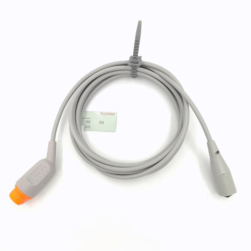 Accesorio para monitores médicos Cable IBP de color gris práctico Compatible con Siemens a MX Multi Función