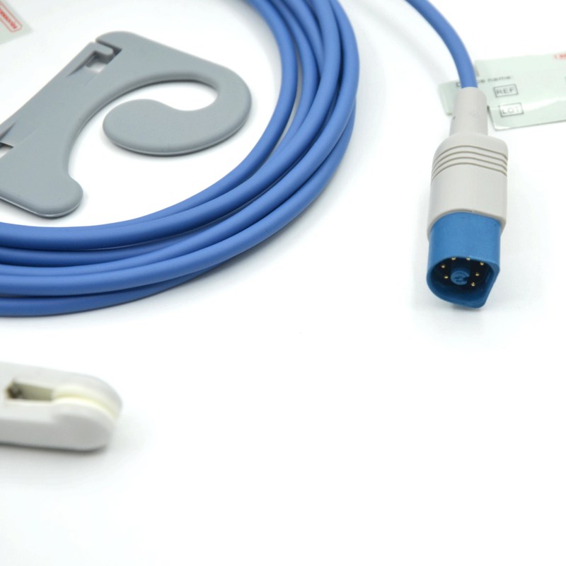Reutilizables Fabricante Accesorios de monitoreo Compatible Philips SpO2 Sensor Clip de oído para adultos