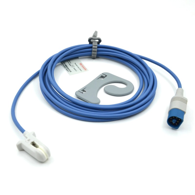 Reutilizables Fabricante Accesorios de monitoreo Compatible Philips SpO2 Sensor Clip de oído para adultos