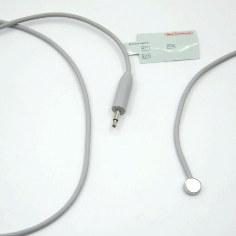 Compatible GE Lullaby TPU Reutilizable Proba de temperatura de la piel adulta para el monitoreo de la temperatura