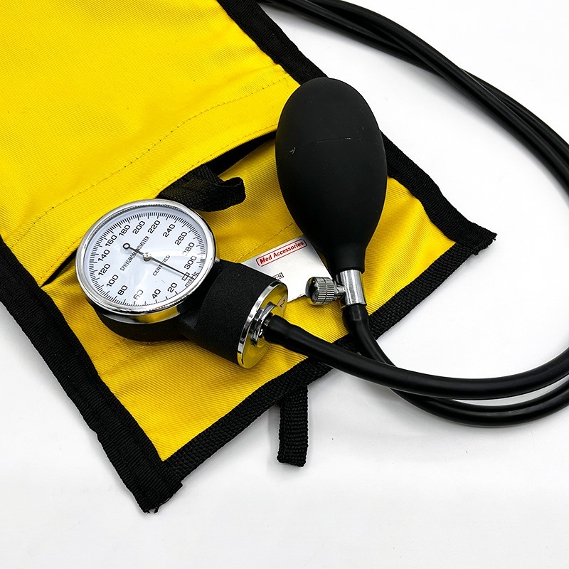 Accesorios hospitalarios Bolsa de infusión de presión manual reutilizable TPU con bolsa de infusión de presión aneroide