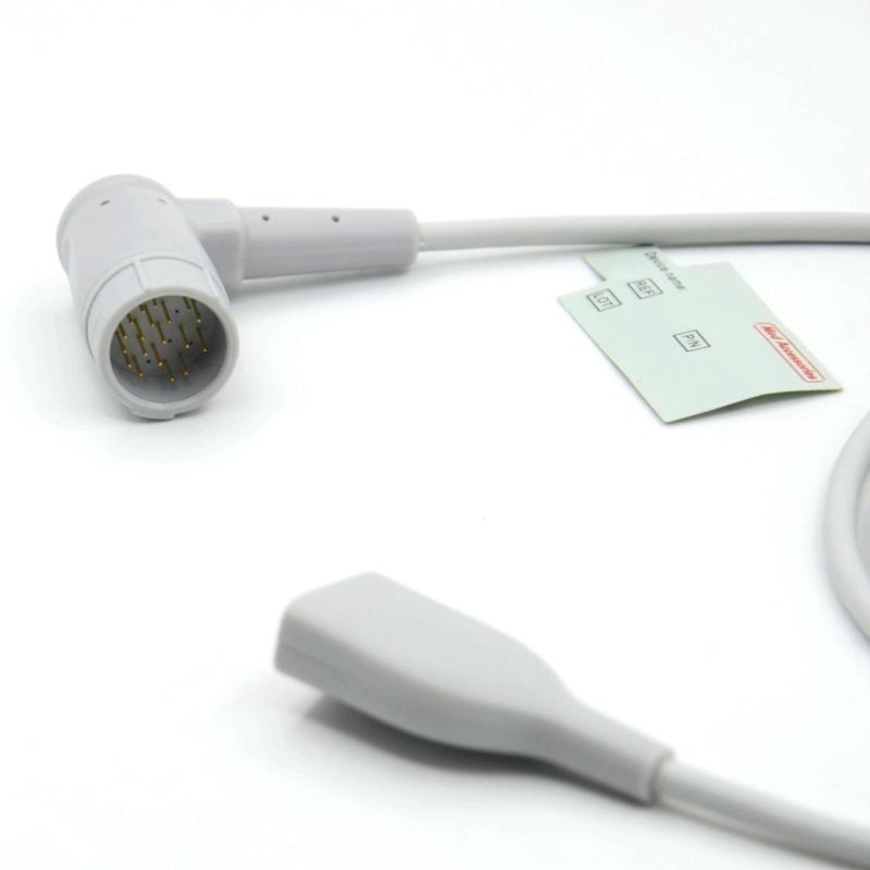 Accesorio médico compatible con Philips a M SpO2 Adaptador de cable TPU Spo2 Cable de extensión