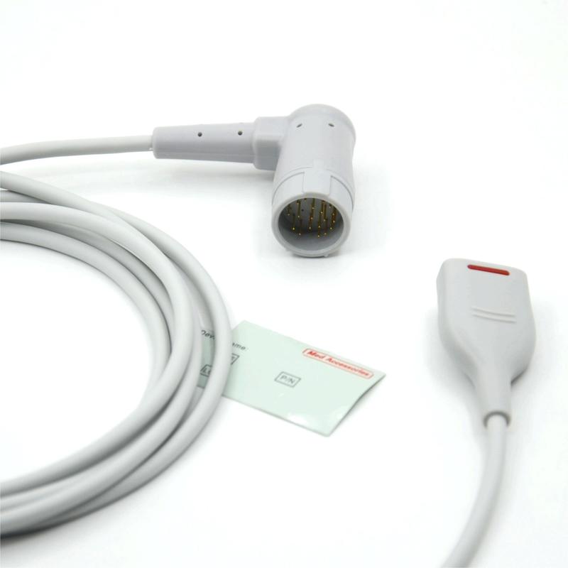 Accesorio médico compatible con Philips a M SpO2 Adaptador de cable TPU Spo2 Cable de extensión