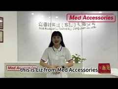 Presión arterial NIBP bombilla de manguera de material TPU con válvulas metálicas