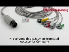Cable de ECG de 6 pines para Mindray